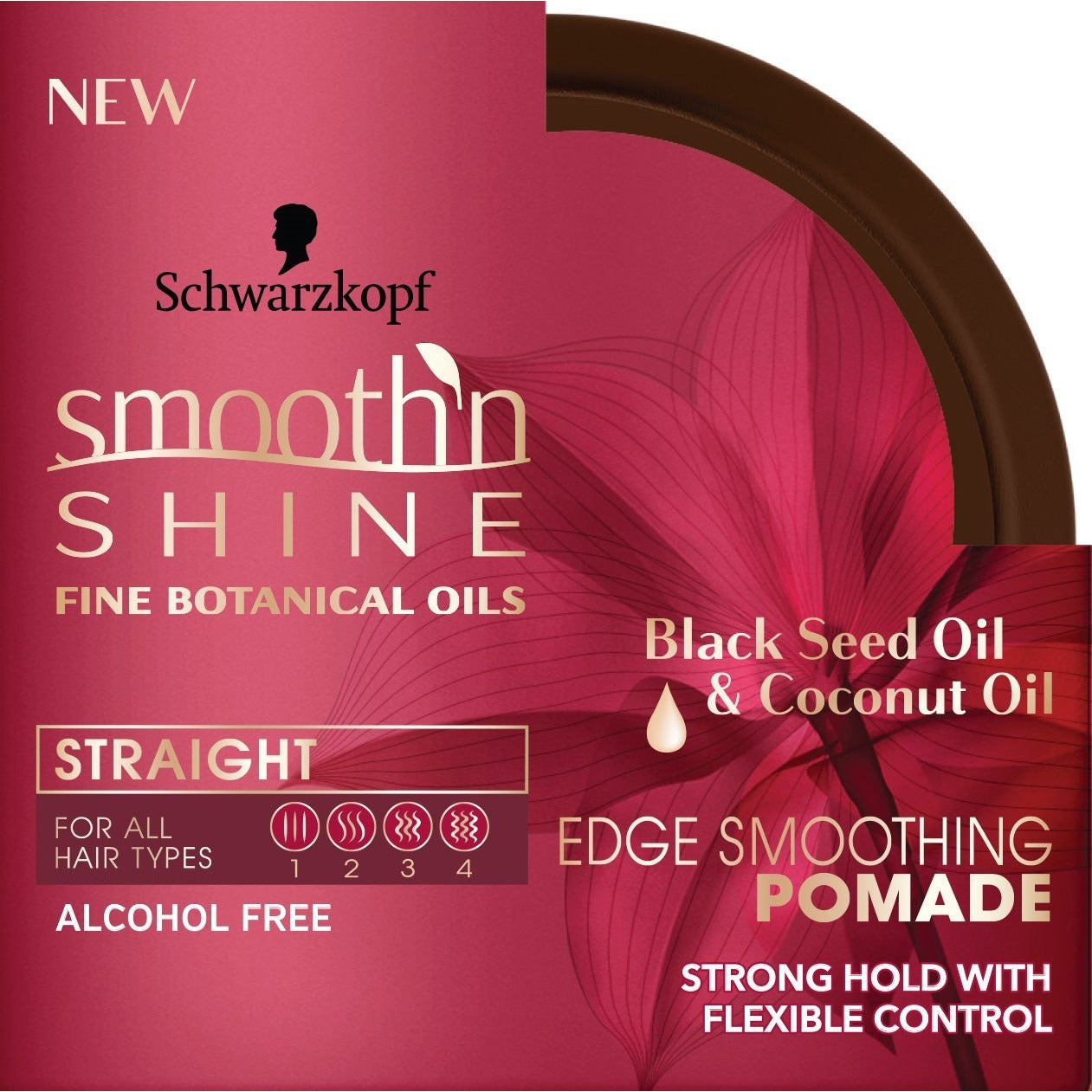 4th Ave Market: Smooth 'n Shine Straight Edge Smoothing Pomade (2 oz.)