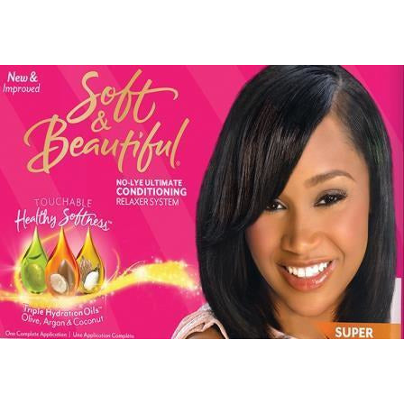 4th Ave Market: Soft & Beautiful No-lye Ultimate Conditioning Relaxer System SUPER