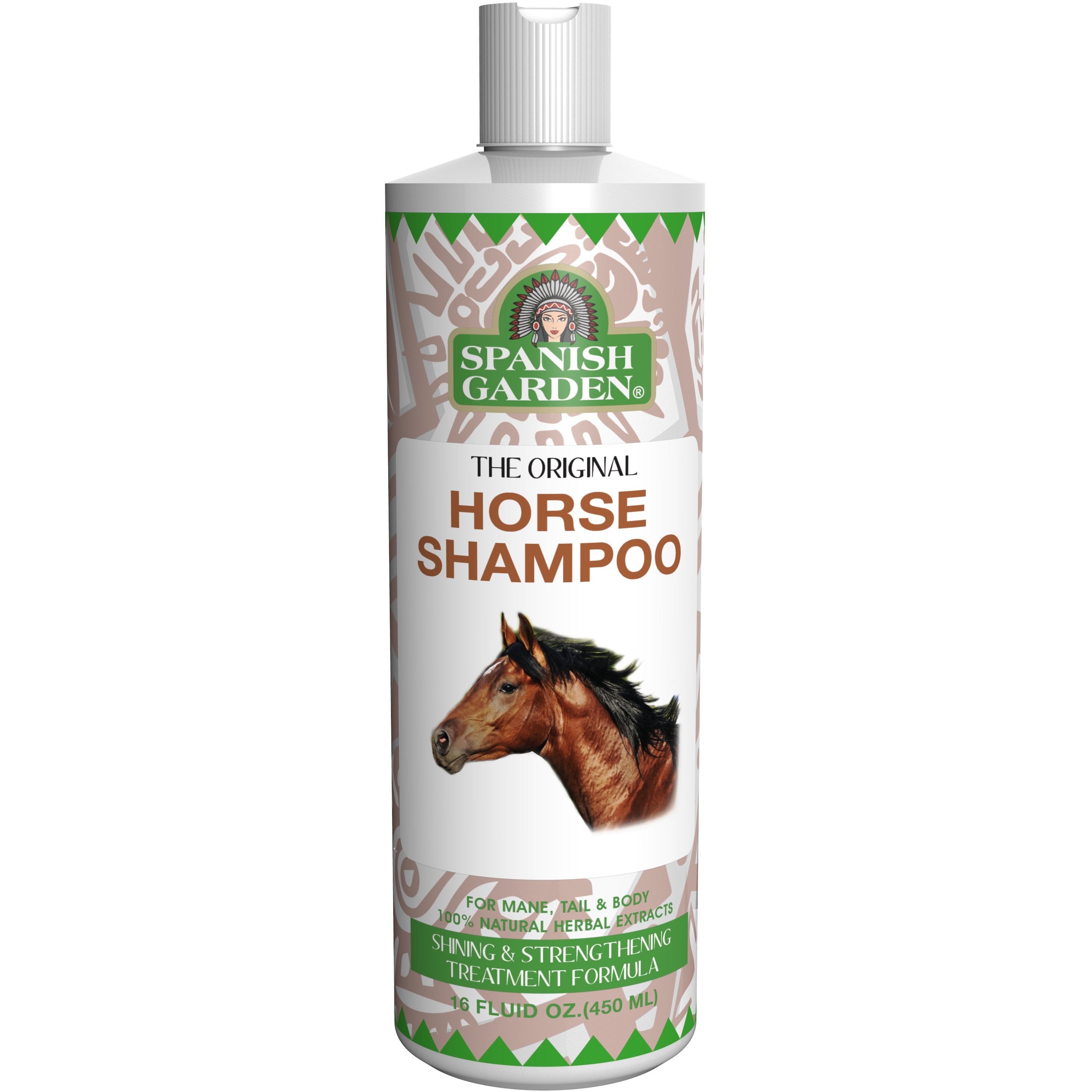 4th Ave Market: Spanish Garden Original Horse Shampoo De Caballo 16 Oz