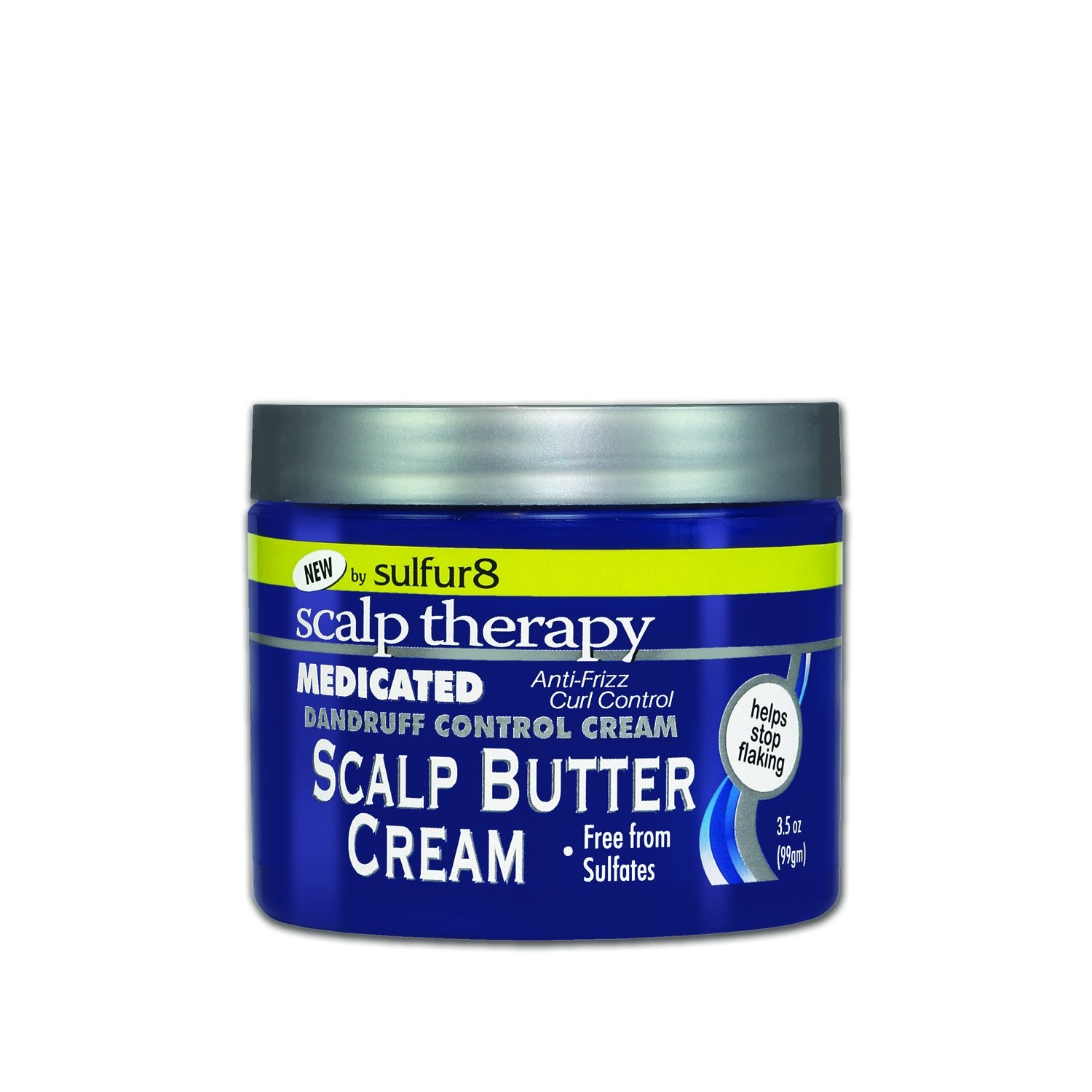 Sulfur 8 Medicated Dandruff Control Scalp Butter Cream 3.5 oz - 4th Ave Market