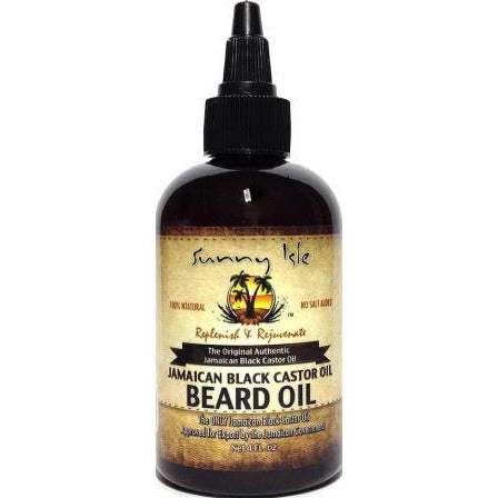 4th Ave Market: Sunny Isle Jamaican Black Castor Beard Oil, 2 Ounce