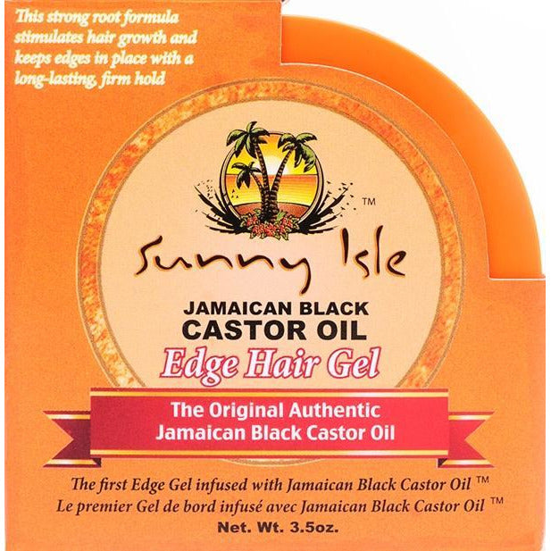 4th Ave Market: Sunny Isle Jamaican Black Castor Oil Edge Hair Gel, 3.5 Ounce