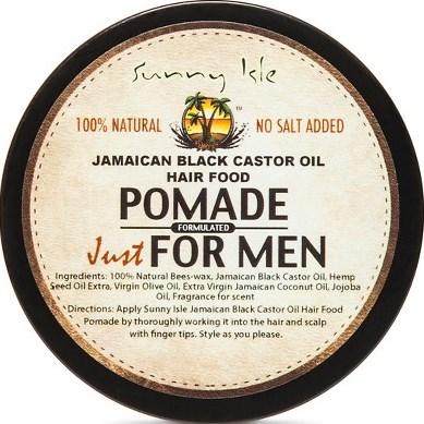 4th Ave Market: Sunny Isle Jamaican Black Castor Oil Hair Food Pomade for Men, 4 Ounce