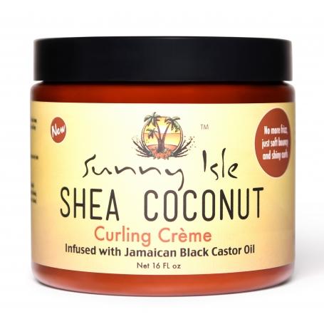 Sunny Isle Shea Coconut Curling Creme (16oz) - 4th Ave Market