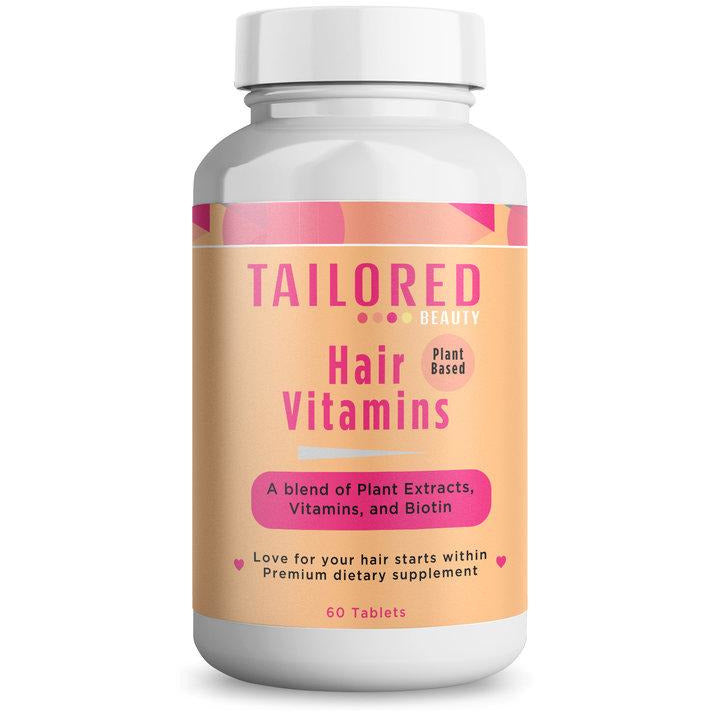 Tailored Beauty Golden Herbal Collection Plant Based Hair Vitamins 60 Tablets - 4th Ave Market