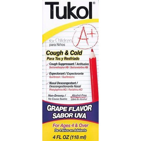 4th Ave Market: Tukol A+ Cough & Cold - Grape