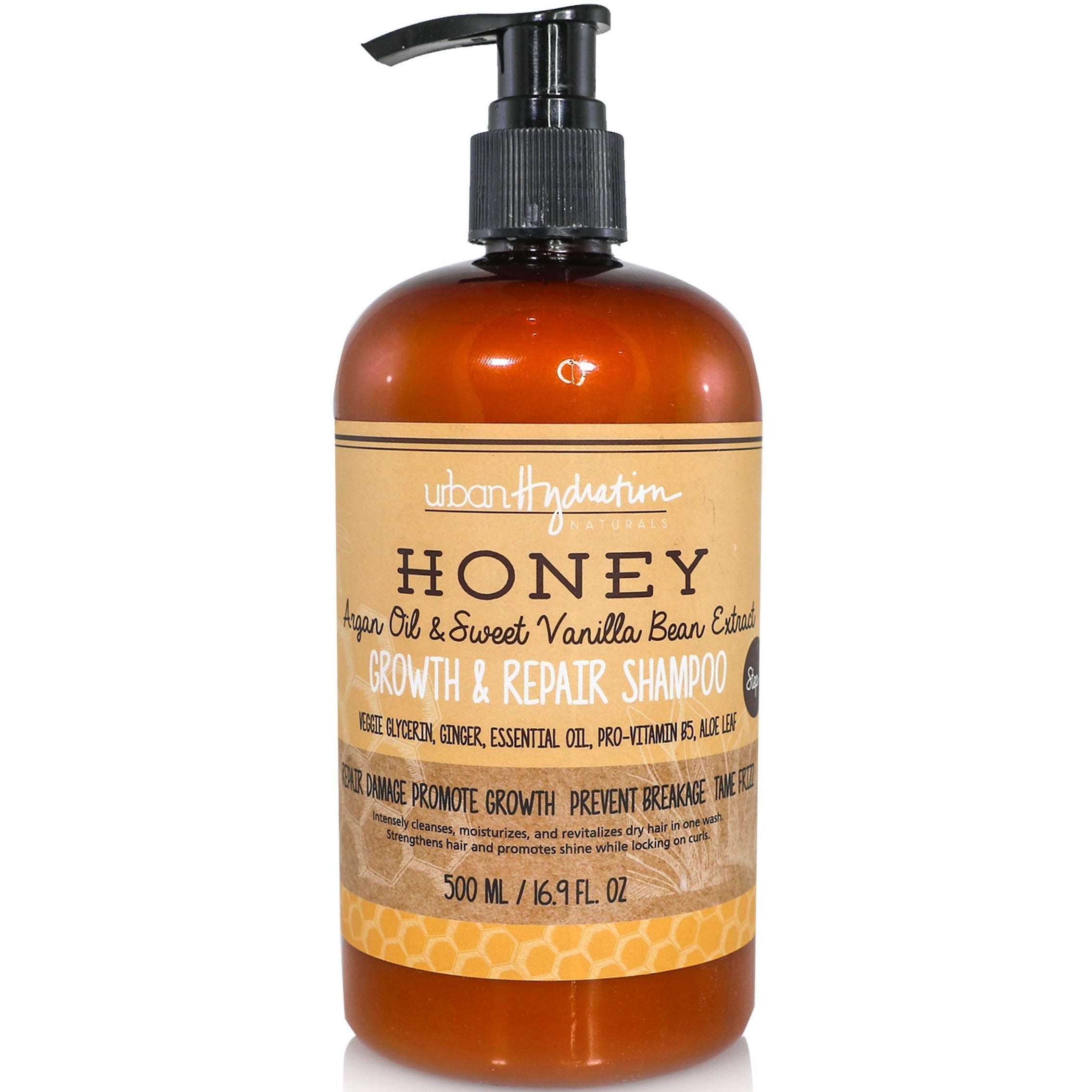 4th Ave Market: Urban Hydration Honey growth & repair shampoo, 16.9 fluid ounce