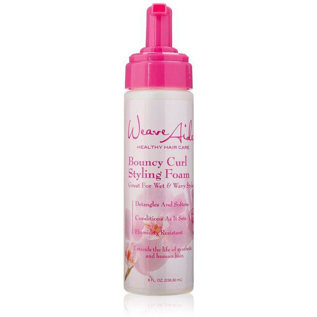 Weave Aide Bouncy Curl Styling Foam, 8oz - 4th Ave Market