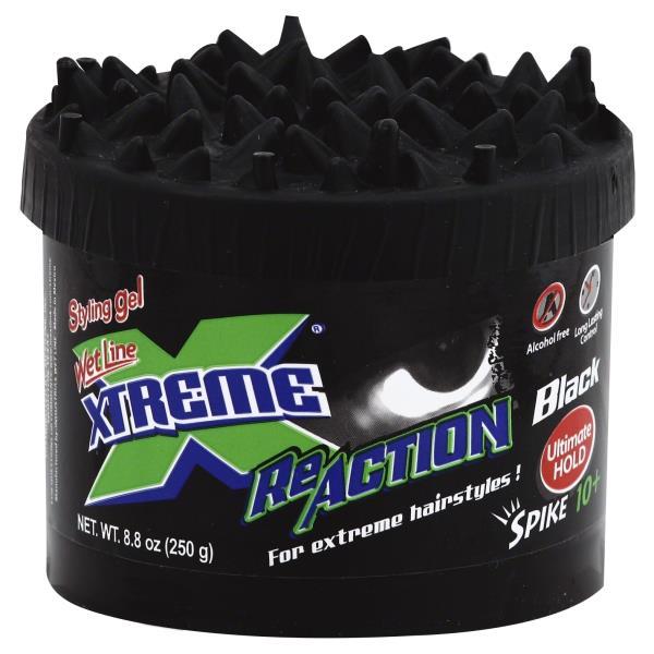 4th Ave Market: Wet Line Xtreme Reaction Black Ultimate Hold Gel, 8.8 Ounce