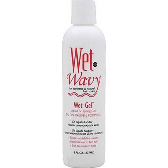 4th Ave Market: Wet N Wavy for all human & synthetic hair style Wet Gel Liquid Sculpting Gel 12 oz