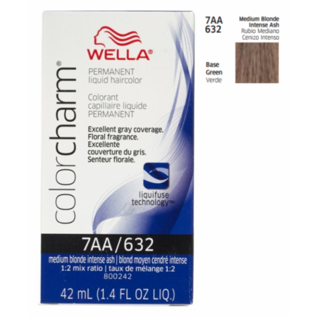 4th Ave Market: Wella Color Charm Permanent Liquid Haircolor Medium Blonde Intense Ash