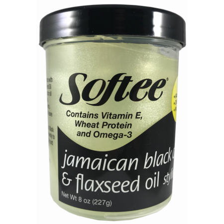 4th Ave Market: Softee Jamaican Black Castor & Flaxseed Oil Styling Gel