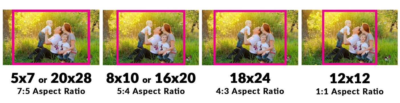 16:9 aspect ratio cropping samples