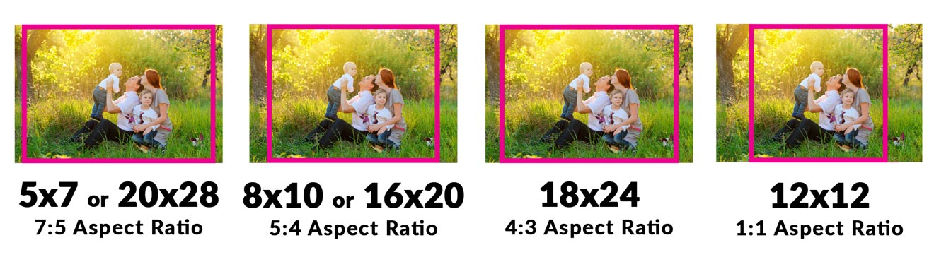 3:2 common crop samples