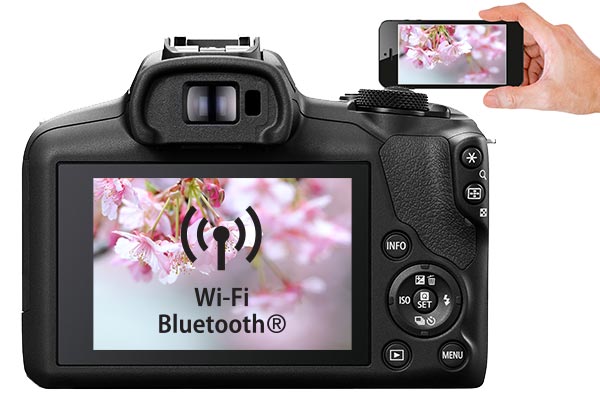 Canon R100 - WiFi and Bluetooth