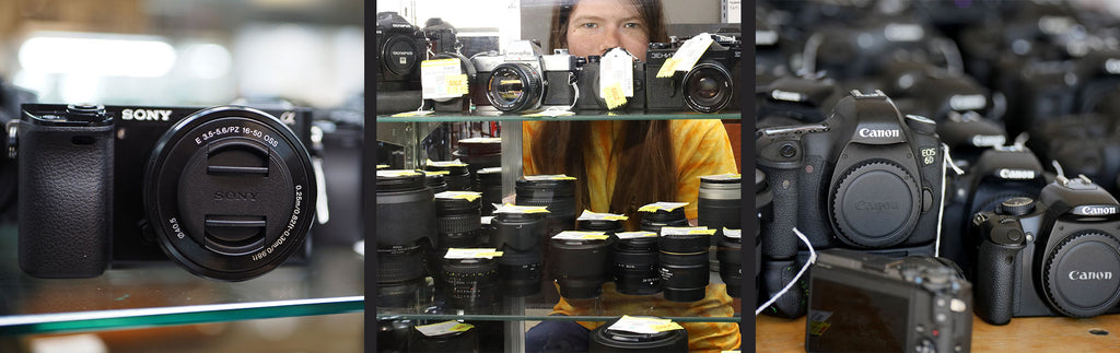 Used camera and lenses for sale at Rockbrook Camera