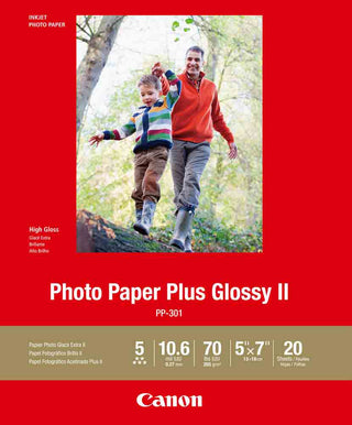 CANON PHOTO PAPER PLUS SEMI-GLOSS 5X7, 20 COUNT