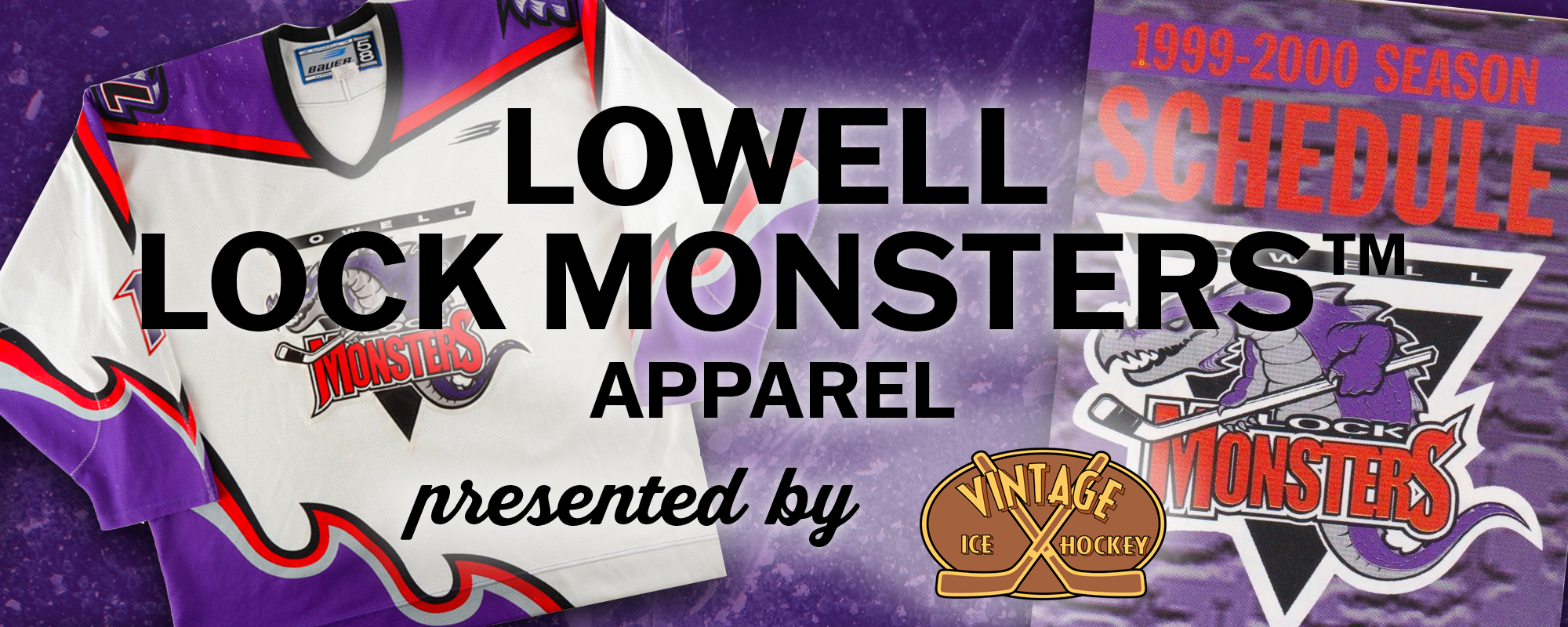 Lowell Lock Monsters™ Hockey Apparel