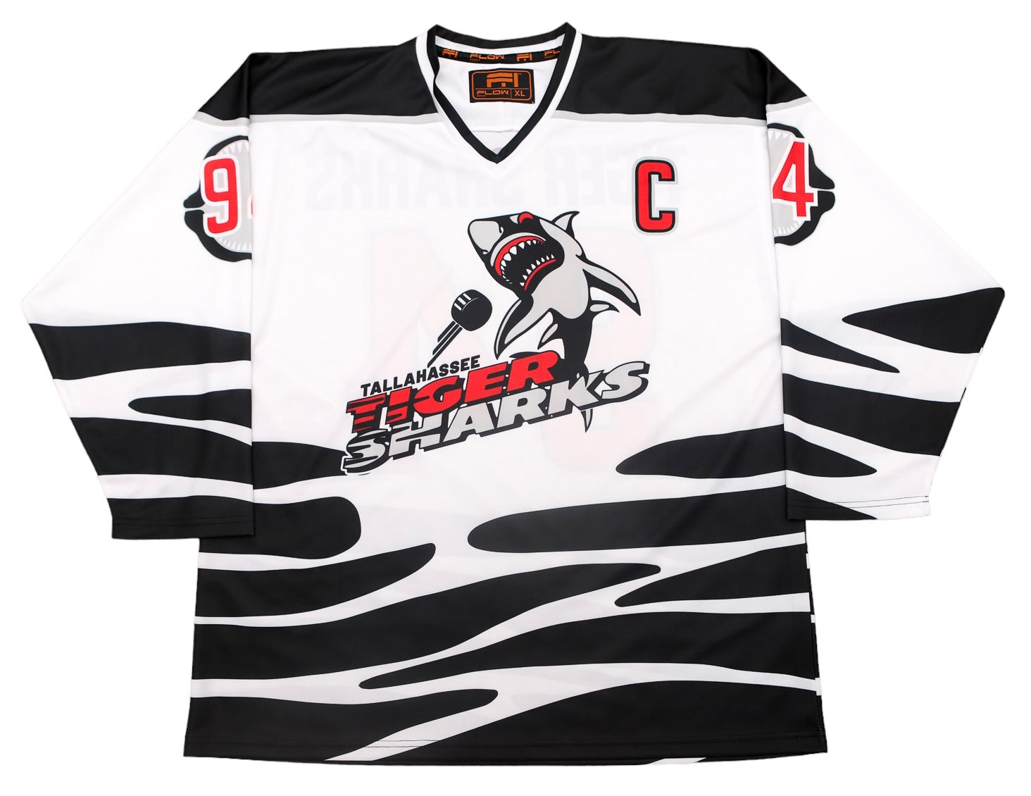 Tallahassee Tiger Sharks hockey jersey