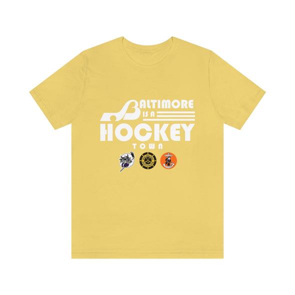 Baltimore is a Hockey Town T-Shirt (Premium Lightweight)