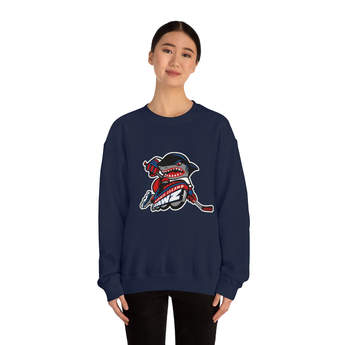 Long Island Jawz Crewneck Sweatshirt – Vintage Ice Hockey