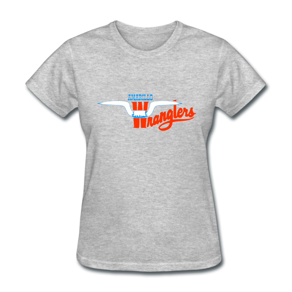 Amarillo Wranglers Horns Women's T-Shirt – Vintage Ice Hockey