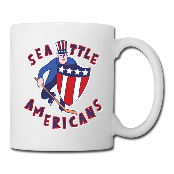 Seattle Americans Mug - white