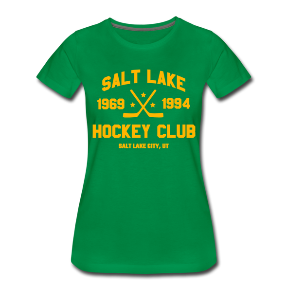 Salt Lake Hockey Club Women's T-Shirt - kelly green