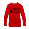 Wyoming Outlaws Long Sleeve T-Shirt - red