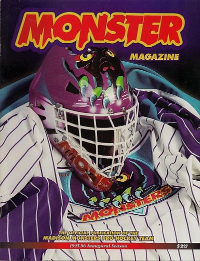 Madison Monsters Program Cover