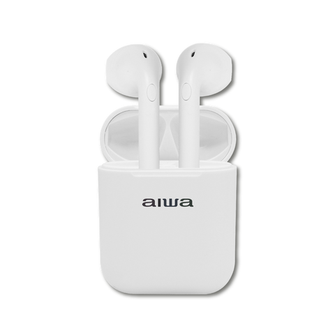 Auricular Bluetooth Aiwa + Estuche P/ Celular Tablet iPhone - FEBO