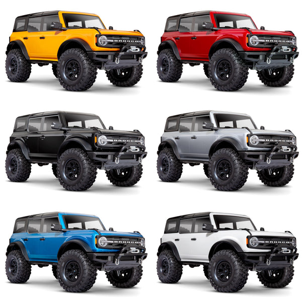 Traxxas TRX-4M Ford Bronco 2021 1:18 RTR Portocaliu - Scara 1:14 - 1:18