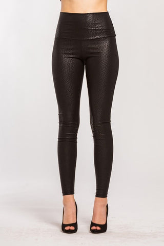 pleather leggings