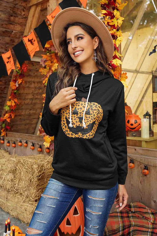 Pumpkin Hoodie - Black