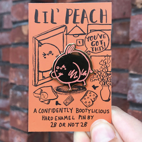 Sassy Peach Pin