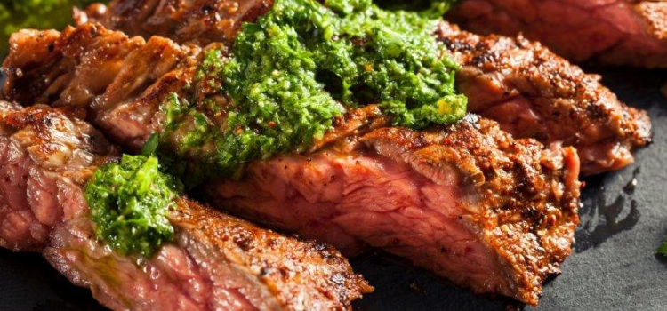 Garlic Peppered Flank Steak