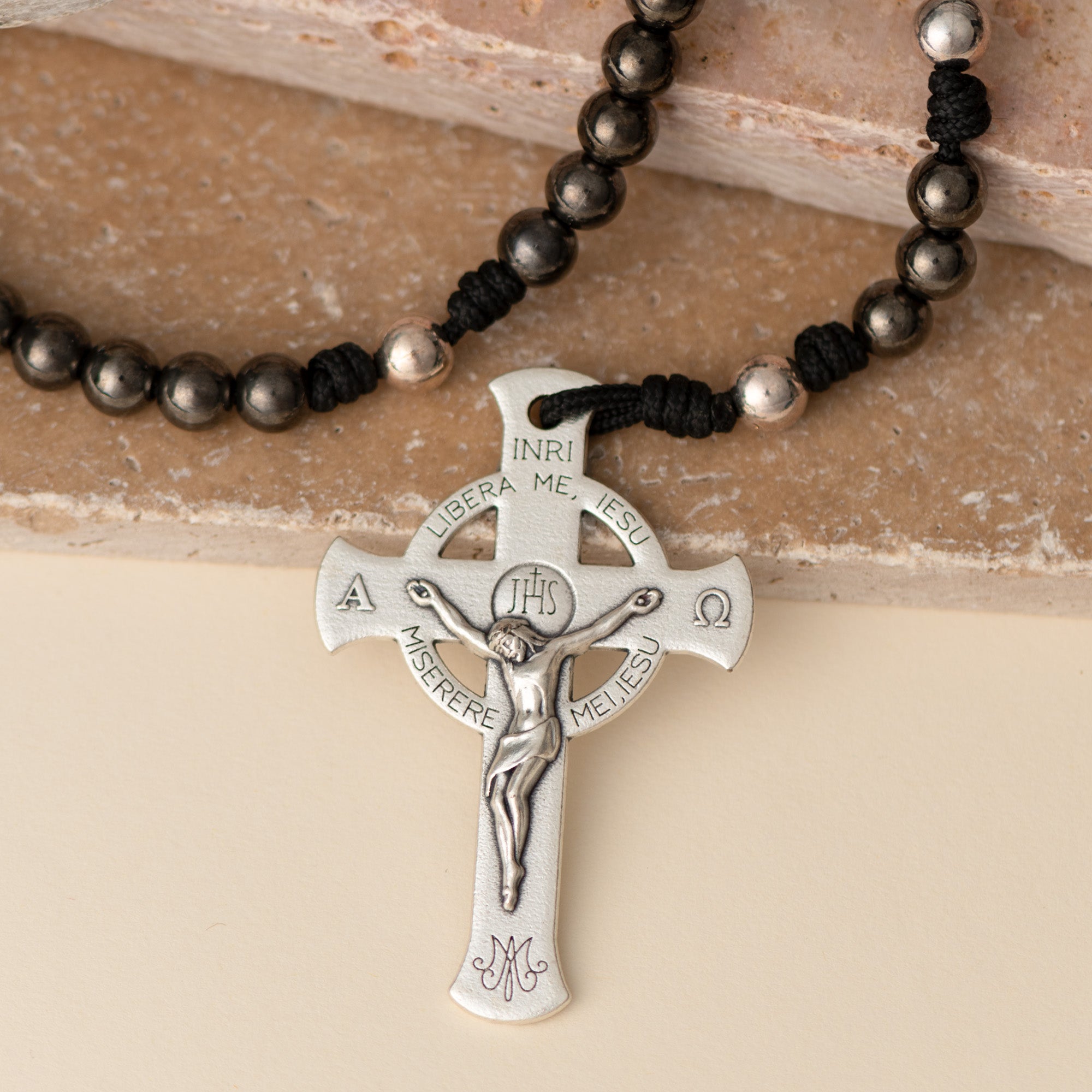 Lifetime Rosaries, Deliverance Cross Rosary, Bronze – ®