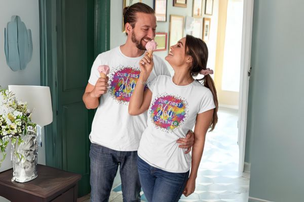 holi t-shirts for couples