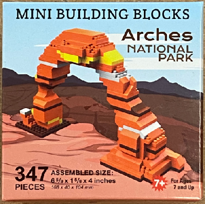 Delicate Arch Mini Building Blocks Canyonlands Natural History Association