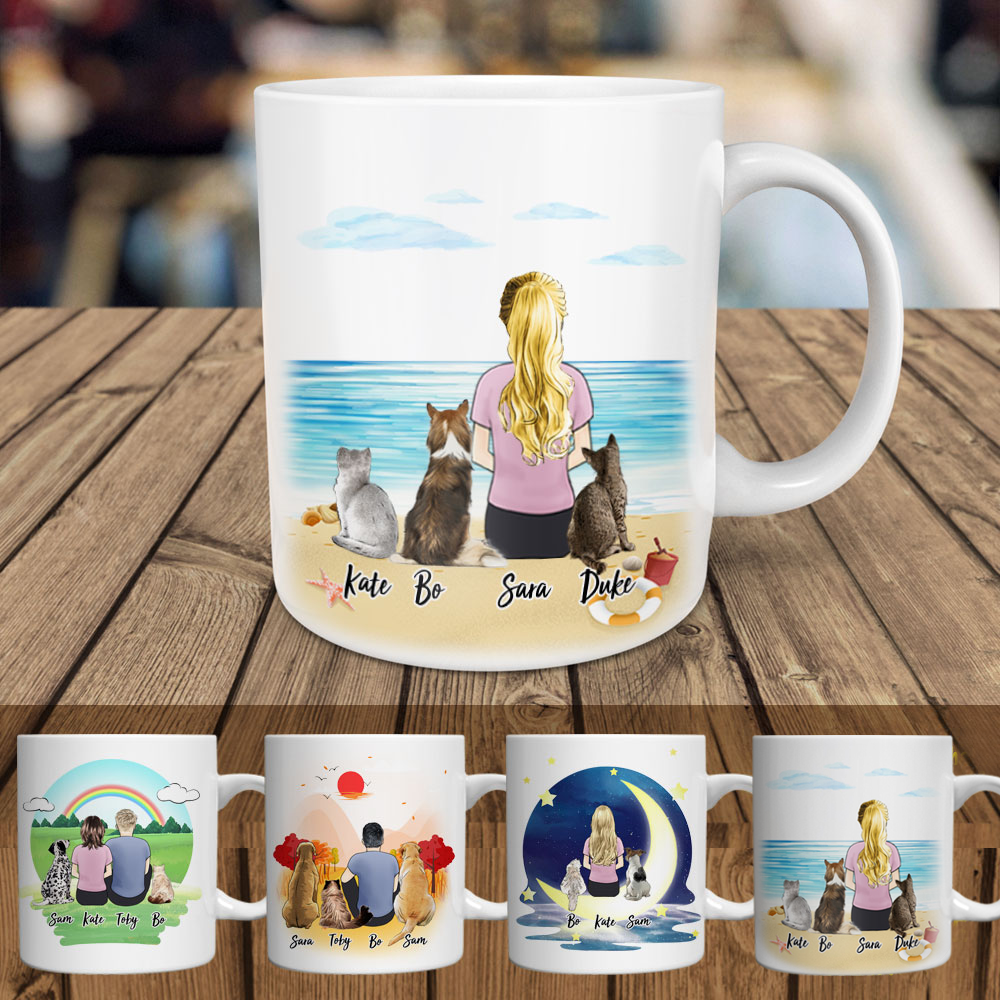 37 Cute Mug Personnalisé Chien Et Maitre Image 4K - fr.bleumoonproductions