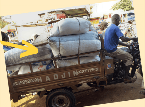 Markt Ghana Sheanüsse kaufen
