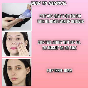 how to remove foundation stick
