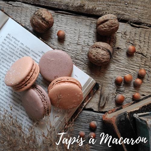 Tapis Silicone Pour Macarons + 1 Poudre Alimentaire Irisée Dorée à