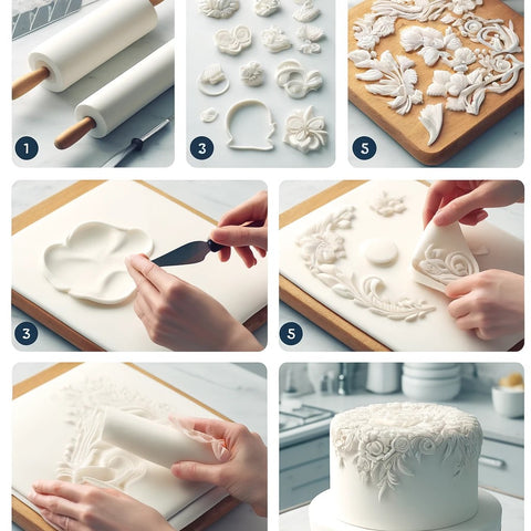 Techniques de Base pour Décorer avec de la Pâte à Sucre