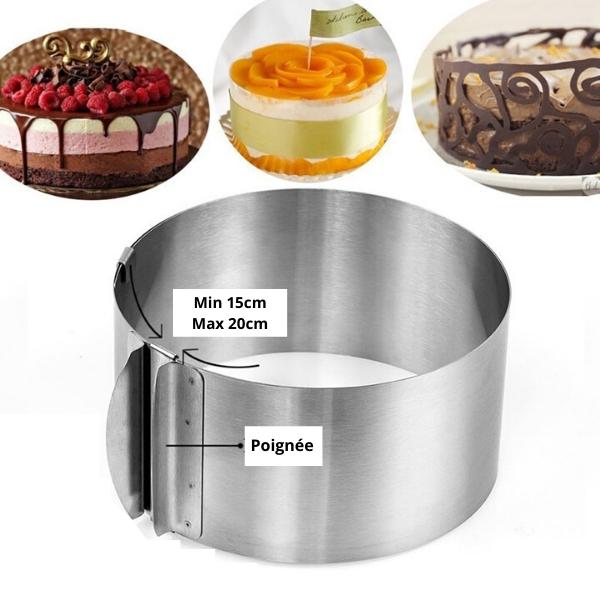 Lettre inox K moule-découpoir Gobel - Cercle à Pâtisserie