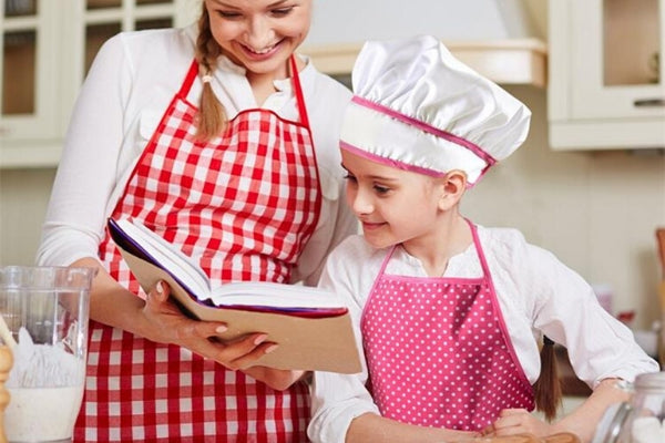 kit de pâtisserie pour enfants - tablier et chapeau