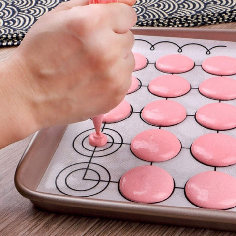 tapis de cuisson macaron et ganache