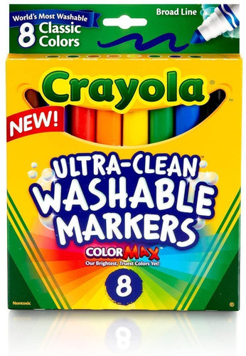 Crayola Washable SuperTip Markers - Get Great Value, Give to a