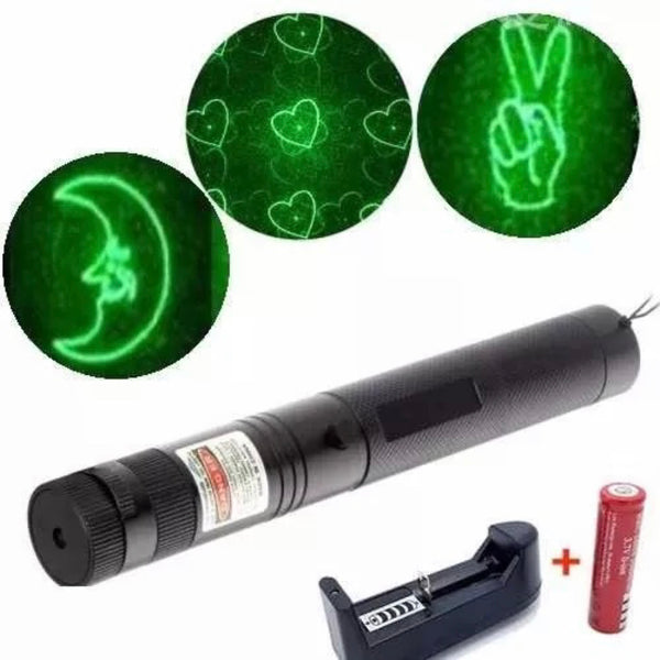 comprador filósofo zona Laser Recargable Verde 1,000 Mw Desmontable 6 Figuras Dt303-6 – RayShop  electronics