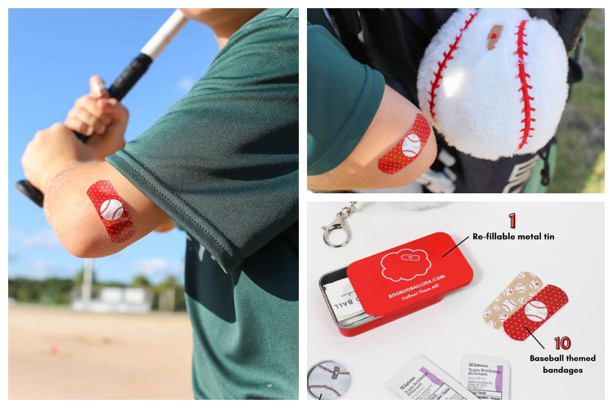 Baseball Bandages for Kids